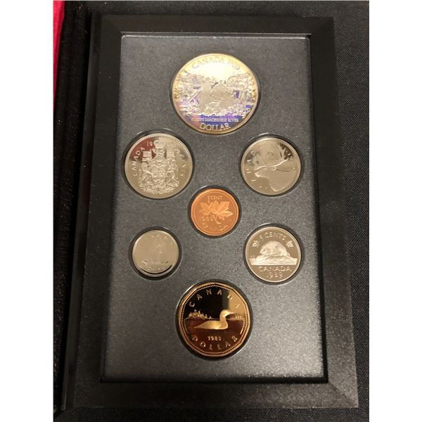 1989 CANADIAN DOUBLE DOLLAR SILVER PROOF SET