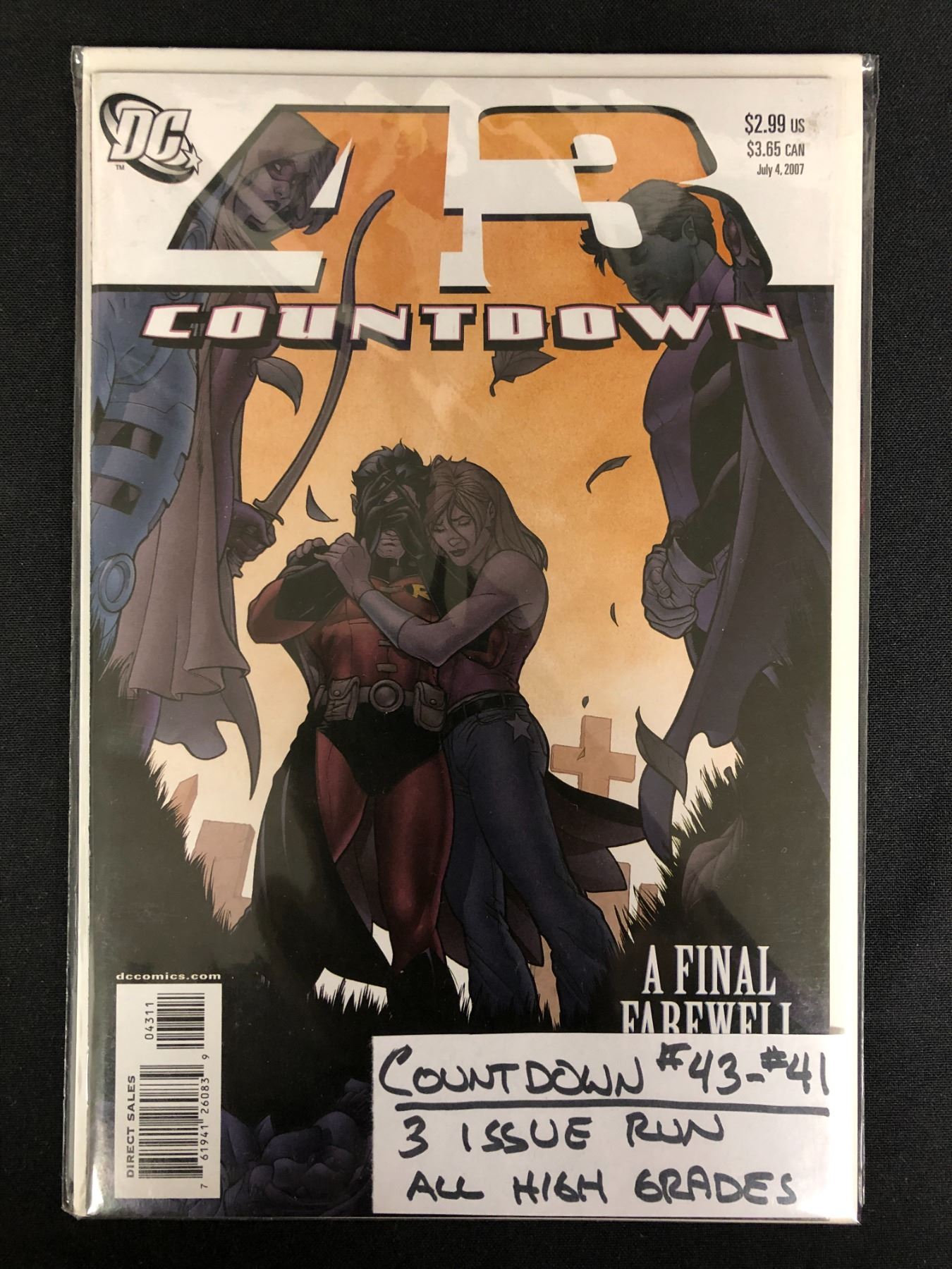 COUNTDOWN #43-41 (DC COMICS) 3 Issue Run!