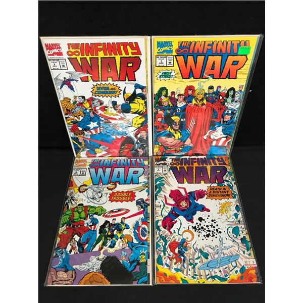 THE INFINITY WAR #1-4 (MARVEL COMICS)