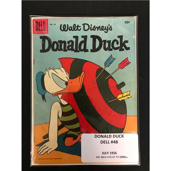 DONALD DUCK #48 (DELL COMICS 1956)