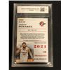 Image 2 : 2021 PANINI CHRONICLES #CR-JSC JORDAN SCHAKED DRAFT PICKS (GCG 9.5)