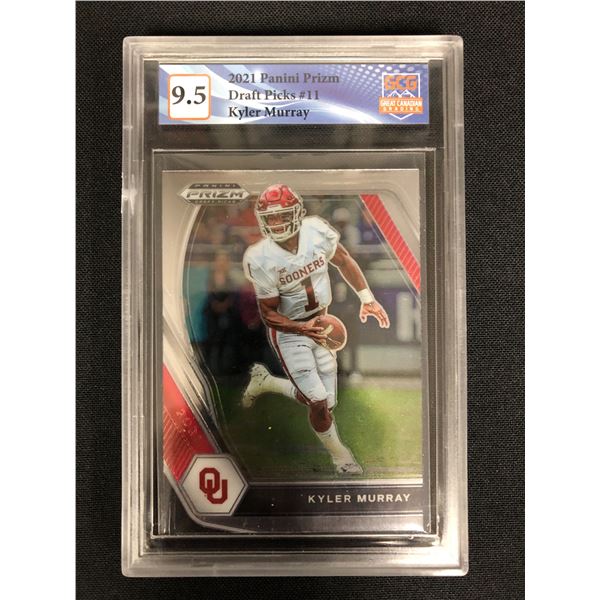 2021 PANINI PRIZM KYLER MURRAY DRAFT PICKS (GCG 9.5)