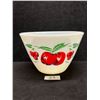 Image 1 : Vintage Fire King Apples Splash Proof Mixing Bowl Approx: 8.5" W x 5.25"T