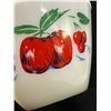 Image 2 : Vintage Fire King Apples Splash Proof Mixing Bowl Approx: 8.5" W x 5.25"T