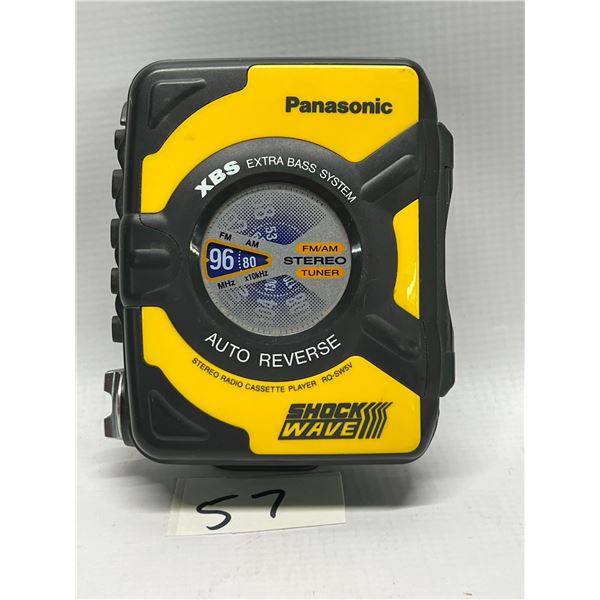 Panasonic Shockwave Portable Radio/Cassette Player RQ-SW5V