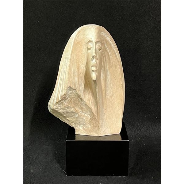 Vintage 80s Fisher Deco Austin Productions Sculpture Med Appr: 14"T 7W