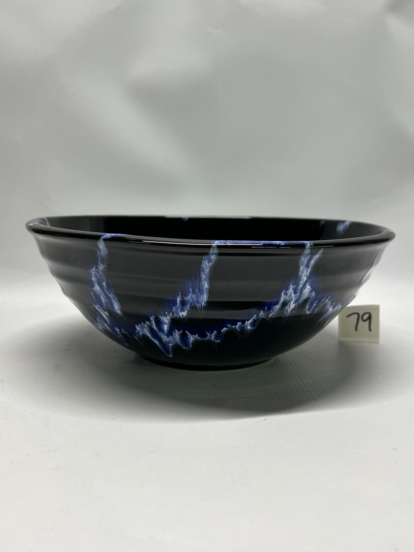 Vintage Blue Mountain Pottery Canada BMP Bowl Large Approx: 10.25W 3.75T