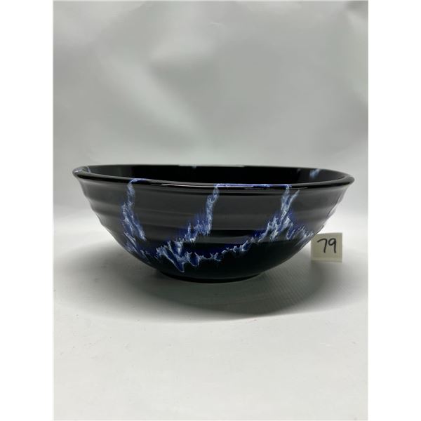 Vintage Blue Mountain Pottery Canada BMP Bowl Large Approx: 10.25W 3.75T