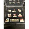 Image 1 : 2010 Vancouver Olympic Cold-FX Pin Set w/case Limited Edition 1766/2010
