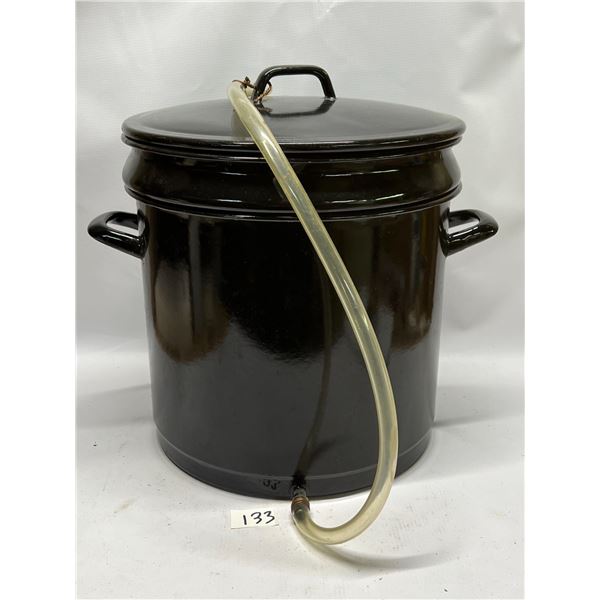 Large Vintage Metal Juice Steamer Approx: 12"T 12"W