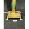 Image 2 : Brass Orient Express Table Lamp w/ Adjustable shade Approx: 20"T 5"W