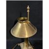 Image 5 : Brass Orient Express Table Lamp w/ Adjustable shade Approx: 20"T 5"W