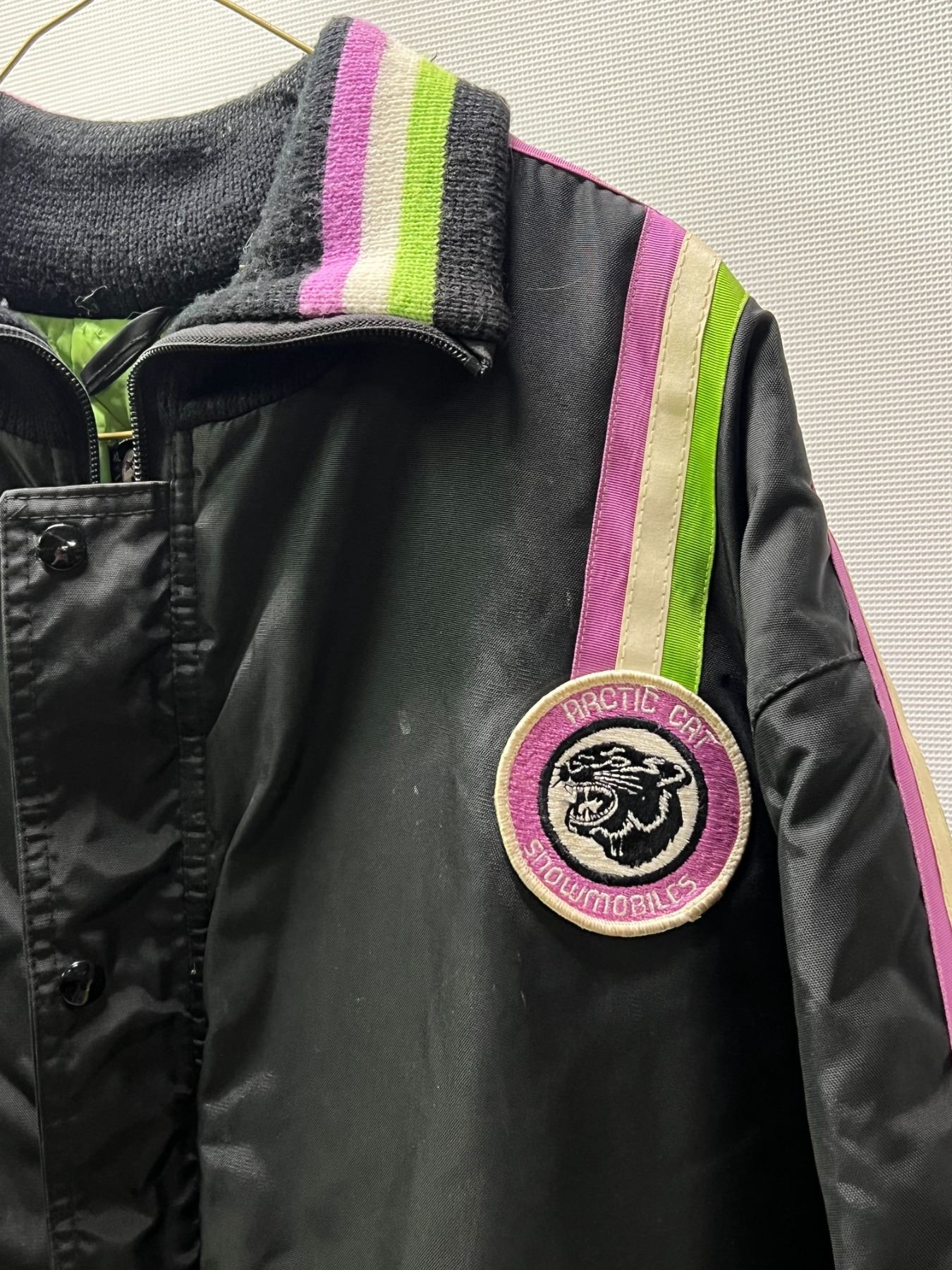 Vintage Arctic Cat Snowmobile Suit One Piece By Arctic Sports Canada sz XL