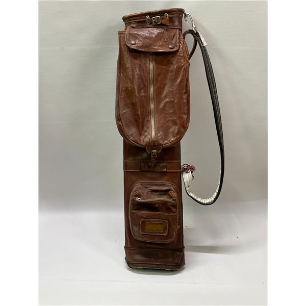 Vintage Bryant England Golf Bag Club Holder Approx: 34x8"