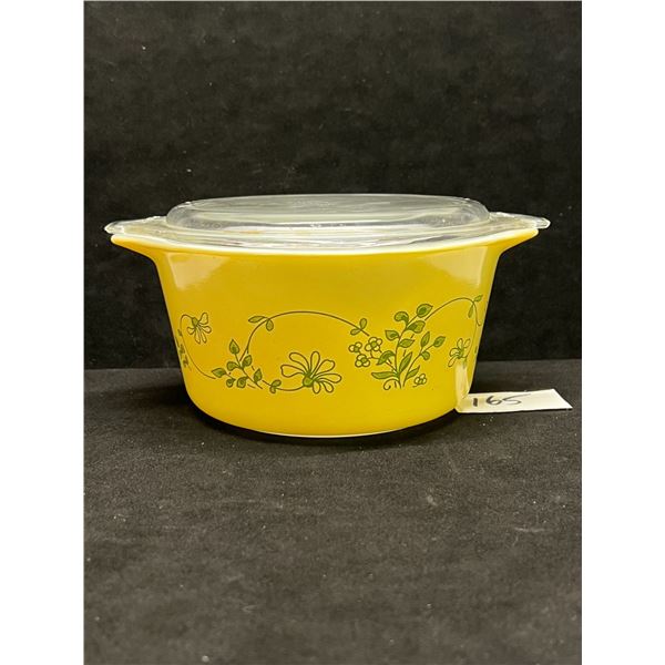 Vintage Pyrex Shenandoah Casserole 473B w/lid 1 Litre