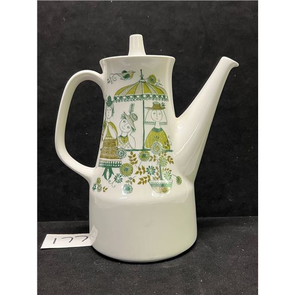 Mid Century Turi-Design Norway Teapot (Has Chip) Approx: 8.5"T 7"W