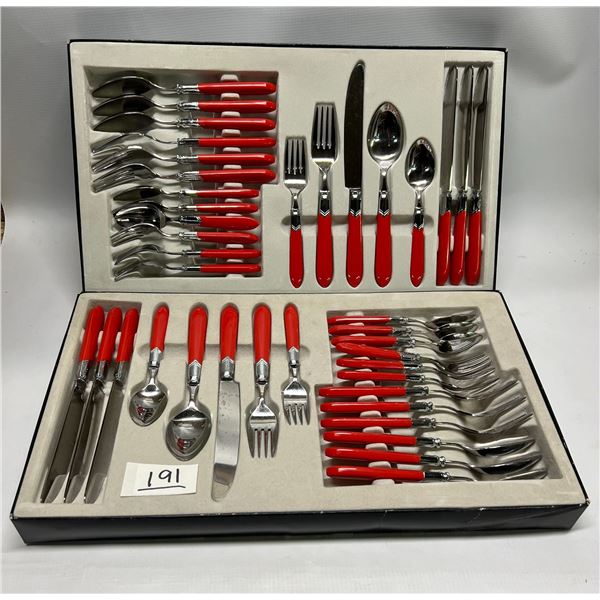 40 pcs Studio Nova CHEVRON Cutlery New in Boxes Japan