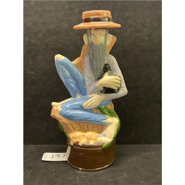 Alberta Mold Studios Ceramic Alcohol Bar decanter Approx: 11"T 5"W