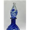 Image 3 : Hand Blown Art Glass Decanter Barware Approx: 11.5"T 4.5"W
