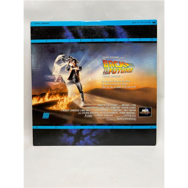 Back To The Future Letterboxed Edition Laserdisc