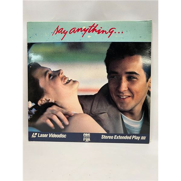 Say Anything Laserdisc
