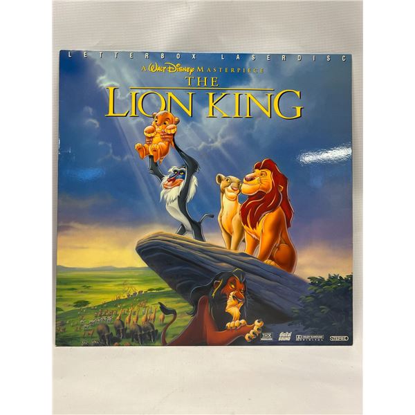 The Lion King Letterbox Laserdisc