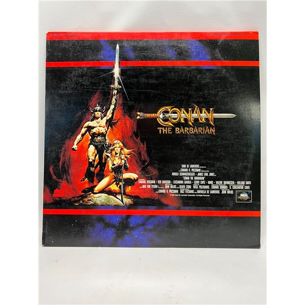 CONAN THE BARBARIAN Letterboxed Edition Laserdisc