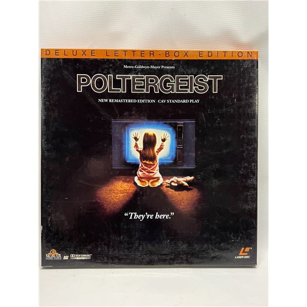 POLTERGEIST Deluxe Letter box Edition Laserdisc