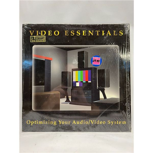 VIDEO ESSENTIALS Optimizing Your Audio/Video System Laserdisc