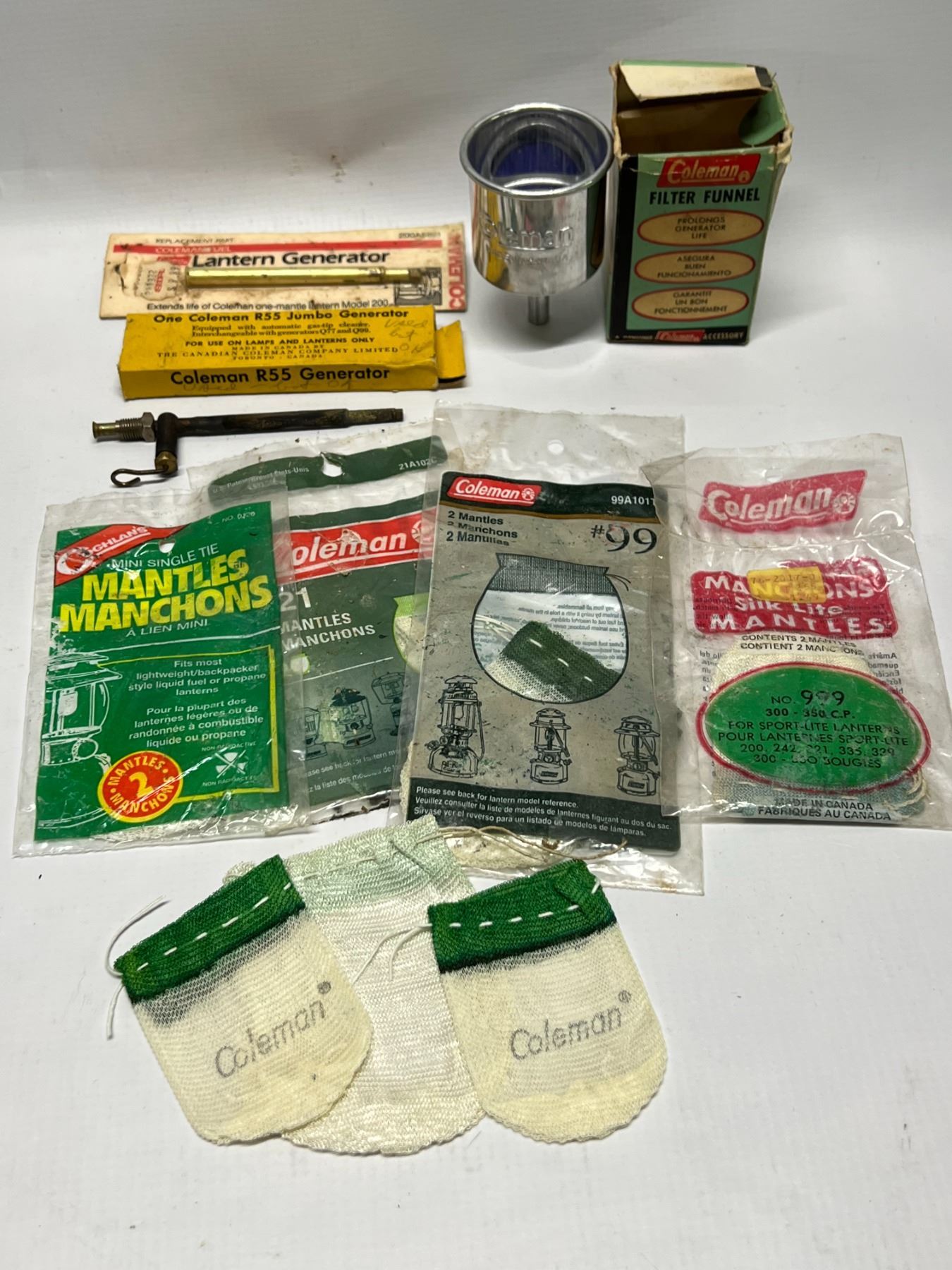 Coleman Lantern Filter Funnel Generators & Mantles