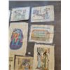 Image 3 : Egyptian Papyrus Paintings x10 (Art - Unframed) Average 17"w x 25"h
