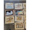 Image 2 : Egyptian Papyrus Paintings x11 (Art - Unframed) Average 17"w x 25"h