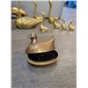 Image 4 : Brass Bucket - Ducks - Swan Collection (Some Solid Brass - Made in Korea)