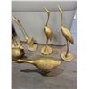 Image 3 : Vintage Korean Brass Bird Collection (Largest 18"h)