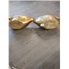 Image 5 : Vintage Brass Swan Planters (Made in Korea) x2 16"w x 7"d x 15"h