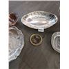 Image 3 : Assorted Bowls/Plates Including 25th Anniversary Silver Plated Bowl - Coaster from Hawaii