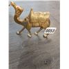 Image 7 : Vintage Brass Collectibles - Dog 15"h x 17"w - Horse 9"h x 11"w - Cat 12"h x 12"w - Camel 5"w 4.5"h