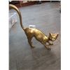 Image 8 : Vintage Brass Collectibles - Dog 15"h x 17"w - Horse 9"h x 11"w - Cat 12"h x 12"w - Camel 5"w 4.5"h