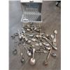 Image 1 : Collection of Souvenir Spoons with Metal Case (6 Teaspoons Bateman Jewellers)