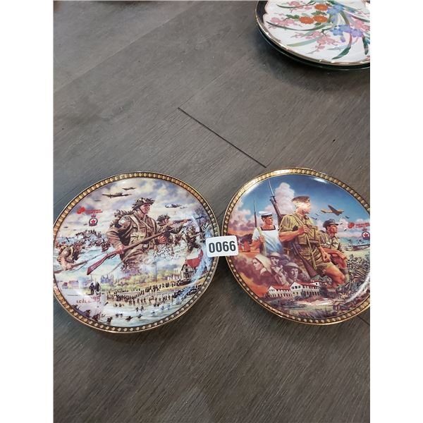 Bradex "In All Thy Sons Command" # 1179A & "Thy Broad Domain" #972A By David Craig 9" Diameter