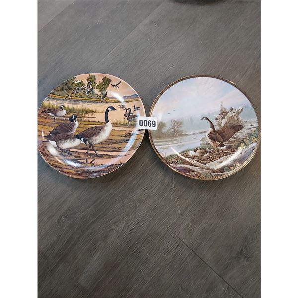 Bradex "At The Nest" #490A by Alan Bernard & "Winter Home" #8499F by Donald Pentz