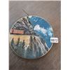 Image 1 : White Pass Gateway To the Yukon Porcelain Plate Fifth of the Series "The Age Of Steam" #6300/15000