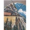 Image 2 : White Pass Gateway To the Yukon Porcelain Plate Fifth of the Series "The Age Of Steam" #6300/15000