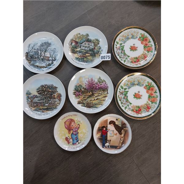 Gill Tomlin - Special Memories - Avon - Japanese Decorative Plates x8