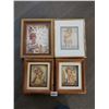 Image 1 : Framed Prayer & "What are Little Girls Made Of?" Wall Hangings x4