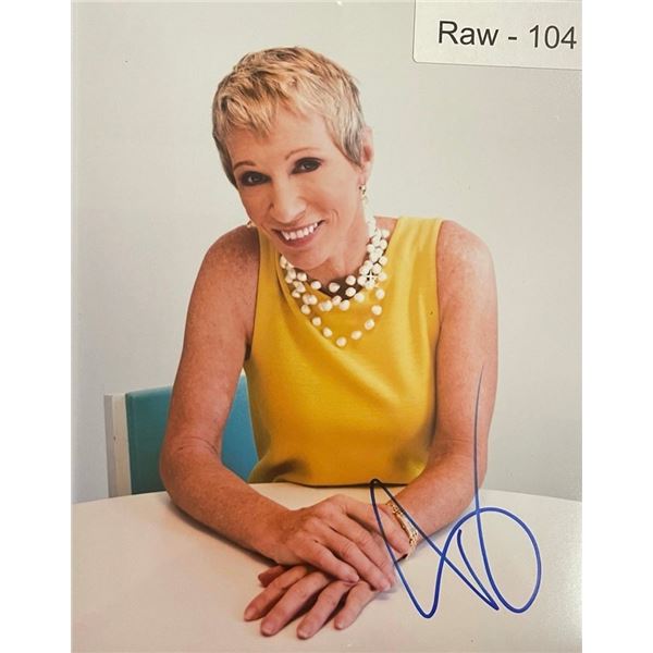 Shark Tank's Barbara Corcoran Signed Photograph