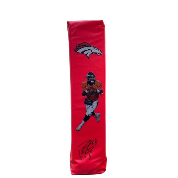 Peyton Manning Signed End Zone Pylon  (PSA)