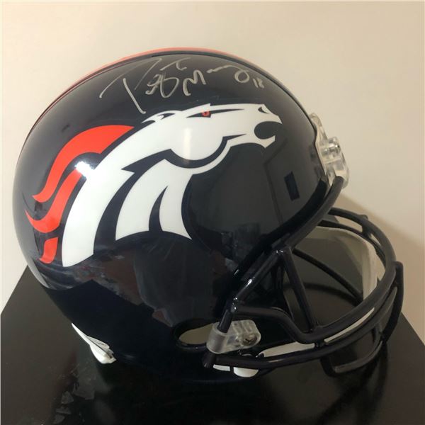 Peyton Manning Signed Denver Broncos Helmet