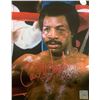 Image 1 : Carl Weathers Signed Rocky III Photograph