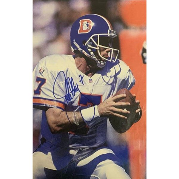 John Elway Signed Photograph